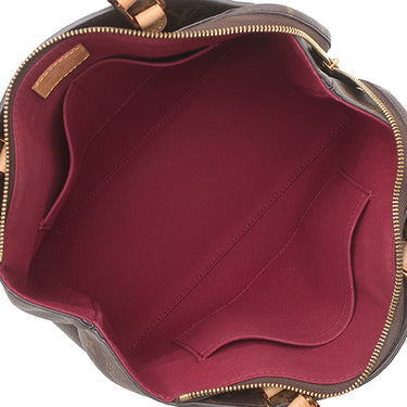 ルイヴィトン LOUIS VUITTON プティ パレ PM M45900 モノグラム モノグラムキャンバス 2WAYバッグ ゴールド金具 茶 赤 ハンドバッグ ショルダー
