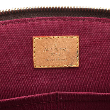ルイヴィトン LOUIS VUITTON プティ パレ PM M45900 モノグラム モノグラムキャンバス 2WAYバッグ ゴールド金具 茶 赤 ハンドバッグ ショルダー