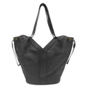 サンローラン SAINT LAURENT Y ホーボー 833160 ブラック レザー トートバッグ ゴールド金具 黒 Yバッグ トート