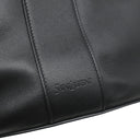 サンローラン SAINT LAURENT Y ホーボー 833160 ブラック レザー トートバッグ ゴールド金具 黒 Yバッグ トート