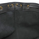 サンローラン SAINT LAURENT Y ホーボー 833160 ブラック レザー トートバッグ ゴールド金具 黒 Yバッグ トート
