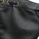 サンローラン SAINT LAURENT Y ホーボー 833160 ブラック レザー トートバッグ ゴールド金具 黒 Yバッグ トート
