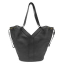 サンローラン SAINT LAURENT Y ホーボー 833160 ブラック レザー トートバッグ ゴールド金具 黒 Yバッグ トート