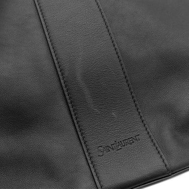 サンローラン SAINT LAURENT Y ホーボー 833160 ブラック レザー トートバッグ ゴールド金具 黒 Yバッグ トート