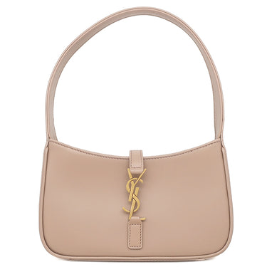 サンローラン SAINT LAURENT ル サンカセット ミニ 710318 ピンクベージュ レザー ショルダーバッグ ゴールド金具 LE 5 A 7 ミニ ワンハンドル カサンドラ