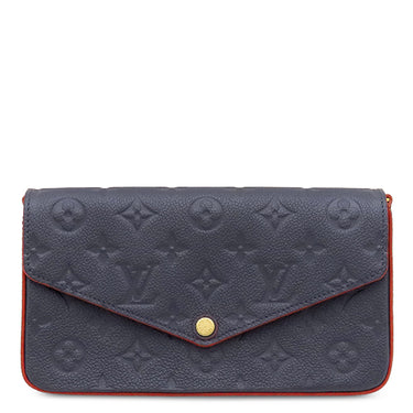 ルイヴィトン LOUIS VUITTON ポシェット フェリシー M64099 マリーヌ ルージュ モノグラムアンプラント チェーンウォレット ゴールド金具 チェーンショルダー