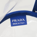 プラダ PRADA カナパ プレックス クリアバッグ 1BG166 クリア×ブルー ビニール キャンバス レザー トートバッグ シルバー金具 ロゴ ビニールバッグ トート