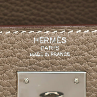 エルメス HERMES ケリー28 内縫い エトゥープ トゴ 2WAYバッグ シルバー金具 グレージュ ハンドバッグ ショルダー