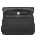 エルメス HERMES エールバッグジップ ミニ ルトゥルネ ブラック キャンバス トワルミリタリー ヴァッシュハンター ショルダーバッグ シルバー金具 黒 2026年製
