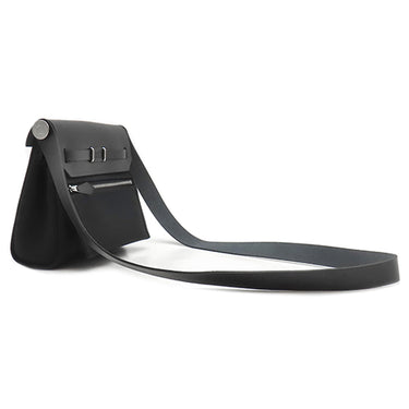 エルメス HERMES エールバッグジップ ミニ ルトゥルネ ブラック キャンバス トワルミリタリー ヴァッシュハンター ショルダーバッグ シルバー金具 黒 2026年製