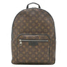 ルイヴィトン LOUIS VUITTON ジョッシュ NV M45349 モノグラムマカサー モノグラムマカサー リュック・デイパック シルバー金具 茶 リュック