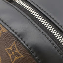 ルイヴィトン LOUIS VUITTON ジョッシュ NV M45349 モノグラムマカサー モノグラムマカサー リュック・デイパック シルバー金具 茶 リュック