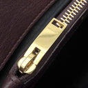 サンローラン SAINT LAURENT カレッジ 428056 ボルドー レザー 2WAYバッグ ゴールド金具 YSL カサンドラ ハンドバッグ ショルダー キルティング