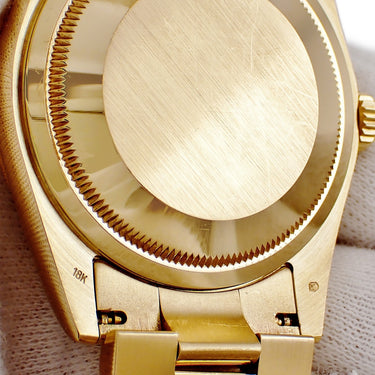 腕時計 ロレックス ROLEX デイデイト 36 118238 K番 自動巻き メンズ メーカーOH済 K番 K18YG無垢 グリーン バー プレジデントブレス