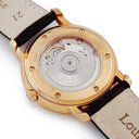 腕時計 ルイ・エラール LOUIS ERARD エクセレンス オートマティック 68233PR01.BRC03 自動巻き メンズ 新品同様 青針 ローマン デイト