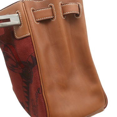 エルメス HERMES ケリー28 アマゾン 内縫い ルージュアッシュ×フォーブ ヴォーバレニア トワルクーベル 2WAYバッグ シルバー金具 ショルダー 馬 ウマ
