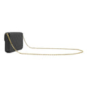 ルイヴィトン LOUIS VUITTON ポシェット フェリシー M82477 ブラック モノグラムアンプラント チェーンウォレット ゴールド金具