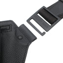 ルイヴィトン LOUIS VUITTON テイクオフ スリング M57081 ブラック グレインレザー ボディバッグ ブラック金具 黒 ウエストバック