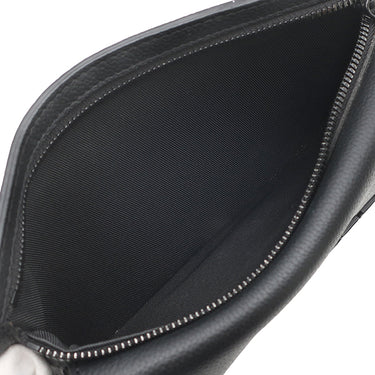ルイヴィトン LOUIS VUITTON テイクオフ スリング M57081 ブラック グレインレザー ボディバッグ ブラック金具 黒 ウエストバック