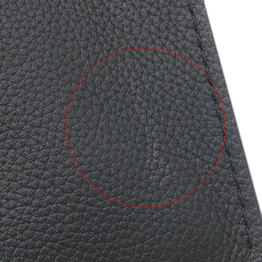 ルイヴィトン LOUIS VUITTON テイクオフ スリング M57081 ブラック グレインレザー ボディバッグ ブラック金具 黒 ウエストバック