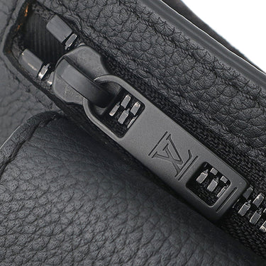 ルイヴィトン LOUIS VUITTON テイクオフ スリング M57081 ブラック グレインレザー ボディバッグ ブラック金具 黒 ウエストバック