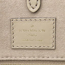 ルイヴィトン LOUIS VUITTON オンザゴー MM M45494 トゥルトレールクレーム モノグラムアンプラント バイカラーモノグラムアンプラント トートバッグ ゴールド金具 グレー 肩掛け