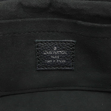 ルイヴィトン LOUIS VUITTON スカラ ミニ M80093 モノグラムマヒナ モノグラムマヒナ 2WAYバッグ シルバー金具 ショルダー クラッチ 黒