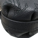 ルイヴィトン LOUIS VUITTON スカラ ミニ M80093 モノグラムマヒナ モノグラムマヒナ 2WAYバッグ シルバー金具 ショルダー クラッチ 黒