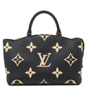 ルイヴィトン LOUIS VUITTON プティ パレ PM M58913 ノワール×ベージュ モノグラムアンプラント 2WAYバッグ ゴールド金具 黒 鍵欠品