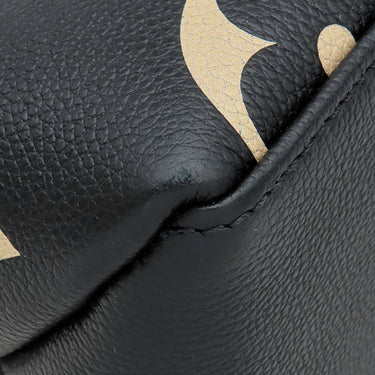ルイヴィトン LOUIS VUITTON プティ パレ PM M58913 ノワール×ベージュ モノグラムアンプラント 2WAYバッグ ゴールド金具 黒 鍵欠品
