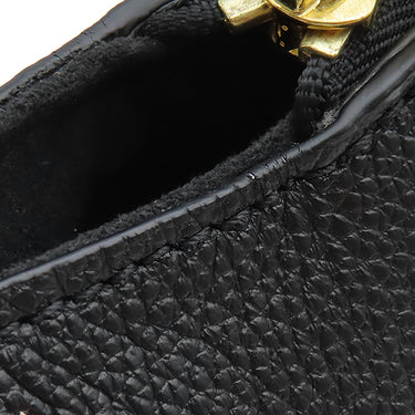 ルイヴィトン LOUIS VUITTON プティ パレ PM M58913 ノワール×ベージュ モノグラムアンプラント 2WAYバッグ ゴールド金具 黒 鍵欠品