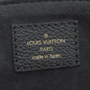 ルイヴィトン LOUIS VUITTON プティ パレ PM M58913 ノワール×ベージュ モノグラムアンプラント 2WAYバッグ ゴールド金具 黒 鍵欠品