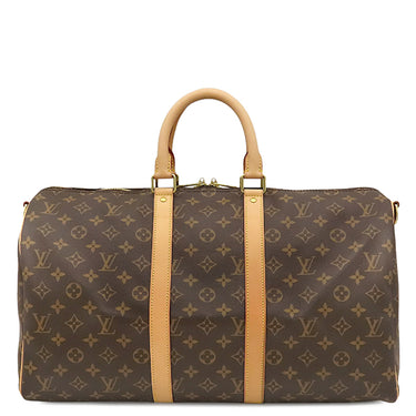 ルイヴィトン LOUIS VUITTON キーポル バンドリエール 45 M41418 モノグラム モノグラムキャンバス ボストンバッグ ゴールド金具 旅