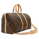 ルイヴィトン LOUIS VUITTON キーポル バンドリエール 45 M41418 モノグラム モノグラムキャンバス ボストンバッグ ゴールド金具 旅