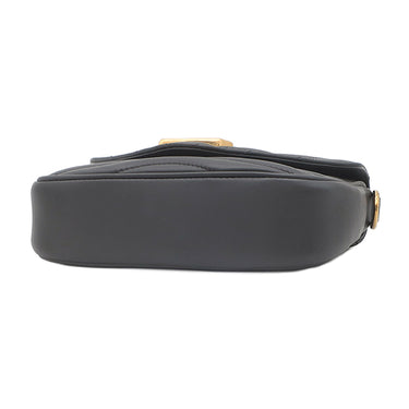 ルイヴィトン LOUIS VUITTON ニューウェーブ ミュルティ ポシェット M56461 ブラック カーフ 2WAYバッグ ゴールド金具 黒 LVロゴ チェーンショルダー