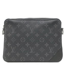 ルイヴィトン LOUIS VUITTON トリオ メッセンジャー M69443 モノグラムエクリプス モノグラムエクリプス モノグラムエクリプスリバースキャンバス ショルダーバッグ シルバー金具 黒 グレー