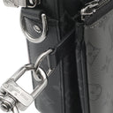 ルイヴィトン LOUIS VUITTON トリオ メッセンジャー M69443 モノグラムエクリプス モノグラムエクリプス モノグラムエクリプスリバースキャンバス ショルダーバッグ シルバー金具 黒 グレー