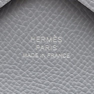 エルメス HERMES カルヴィ デュオ グリパンタン ヴォーエプソン カードケース シルバー金具 新品 未使用 フラグメントケース 2025年製