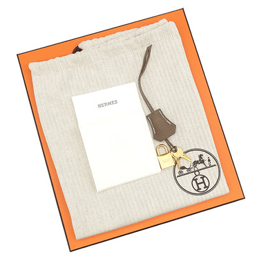 エルメス HERMES バーキン25 エトゥープ トゴ ハンドバッグ マットゴールド金具 グレージュ 2025年製