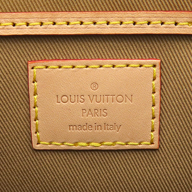 ルイヴィトン LOUIS VUITTON モンスリ MINI M11199 モノグラム モノグラムキャンバス リュック・デイパック ゴールド金具 茶 バックパック