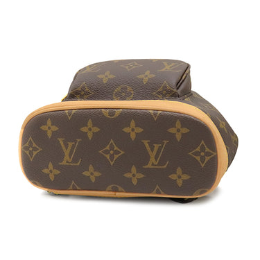 ルイヴィトン LOUIS VUITTON モンスリ MINI M11199 モノグラム モノグラムキャンバス リュック・デイパック ゴールド金具 茶 バックパック