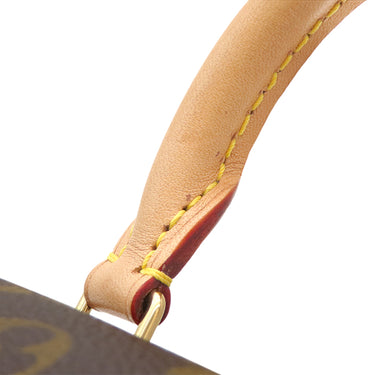 ルイヴィトン LOUIS VUITTON モンスリ MINI M11199 モノグラム モノグラムキャンバス リュック・デイパック ゴールド金具 茶 バックパック