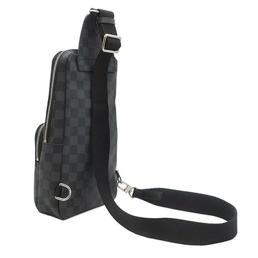 ルイヴィトン LOUIS VUITTON アヴェニュー スリングバッグ N41719 ダミエグラフィット ダミエグラフィットキャンバス ボディバッグ シルバー金具