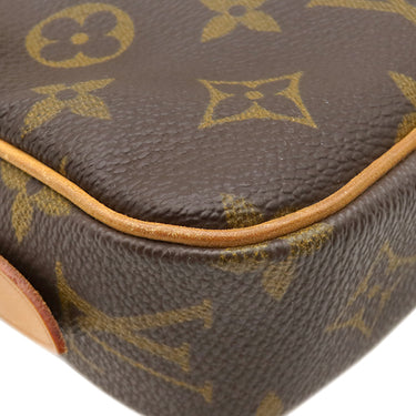 ルイヴィトン LOUIS VUITTON ポシェット マルリー バンドリエール M51828 モノグラム モノグラムキャンバス ショルダーバッグ ゴールド金具 茶 ショルダー