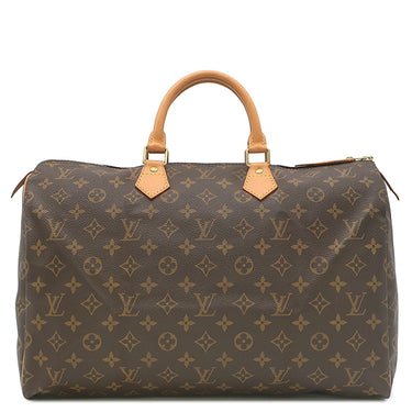 ルイヴィトン LOUIS VUITTON スピーディ40 M41522 モノグラム モノグラムキャンバス ハンドバッグ ゴールド金具 ボストンバッグ 鍵・パドロック欠品