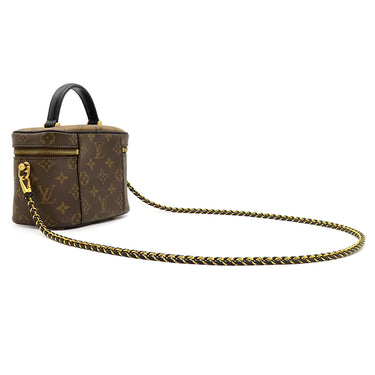 ルイヴィトン LOUIS VUITTON ヴァニティ NV PM M45165 モノグラム×モノグラムリバース モノグラムキャンバス モノグラムリバースキャンバス 2WAYバッグ ゴールド金具 バニティ ショルダー チェーン 旧型