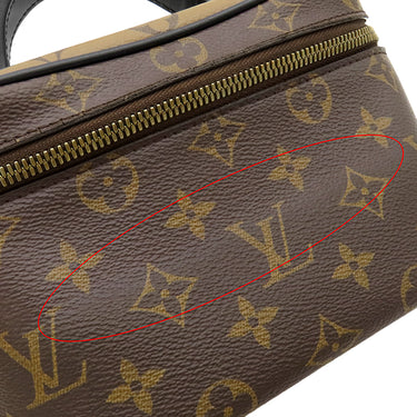ルイヴィトン LOUIS VUITTON ヴァニティ NV PM M45165 モノグラム×モノグラムリバース モノグラムキャンバス モノグラムリバースキャンバス 2WAYバッグ ゴールド金具 バニティ ショルダー チェーン 旧型