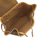 ルイヴィトン LOUIS VUITTON ミニ モンスリ M51137 モノグラム モノグラムキャンバス リュック・デイパック ゴールド金具 茶 バックパック