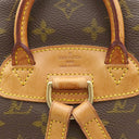 ルイヴィトン LOUIS VUITTON ミニ モンスリ M51137 モノグラム モノグラムキャンバス リュック・デイパック ゴールド金具 茶 バックパック