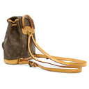 ルイヴィトン LOUIS VUITTON ミニ モンスリ M51137 モノグラム モノグラムキャンバス リュック・デイパック ゴールド金具 茶 バックパック